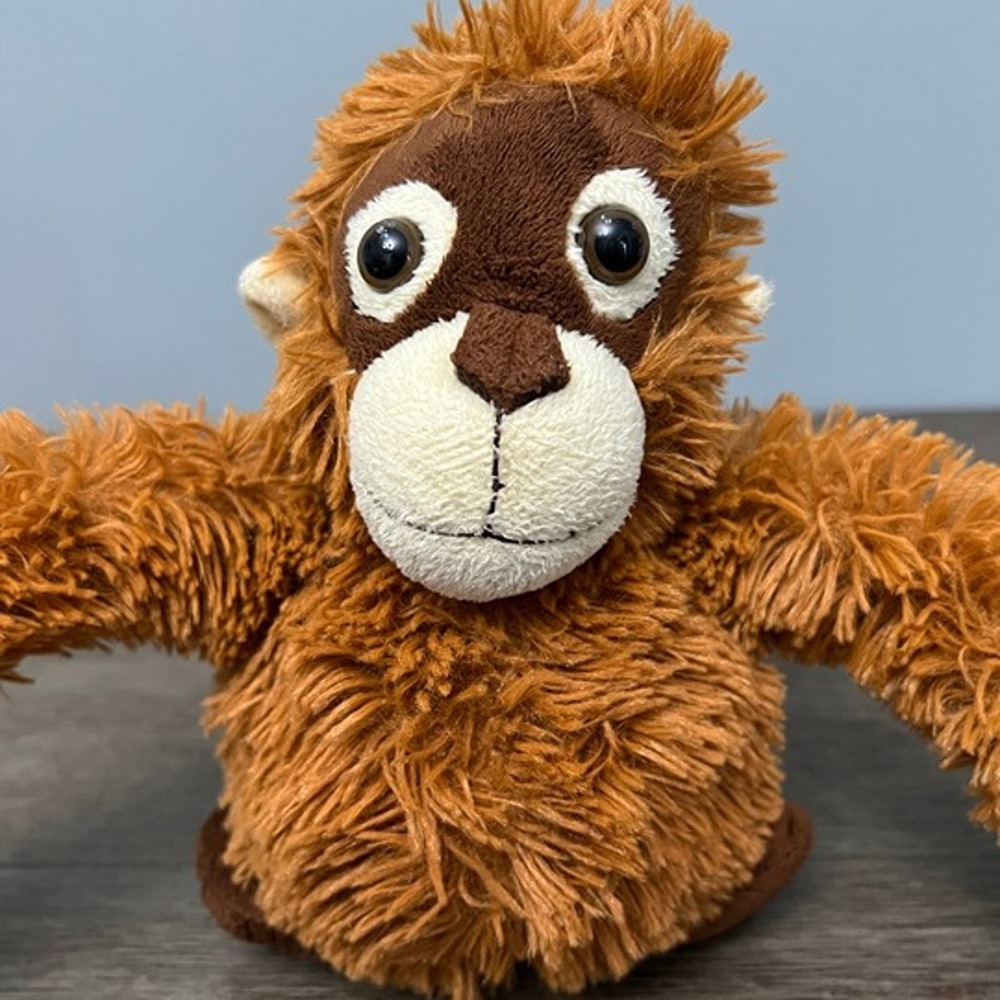 FAO Schwarz Long Arm Orangutan Monkey Plush Brown Stuffed Animal Toys R Us 2015